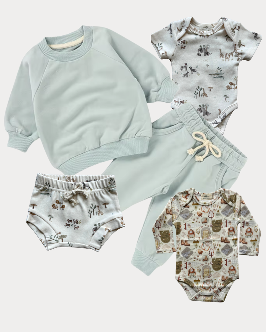4-Piece Slade Eucalyptus bundle set | 12-18M