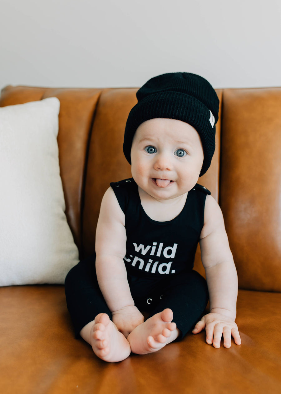 Black Classic Beanie