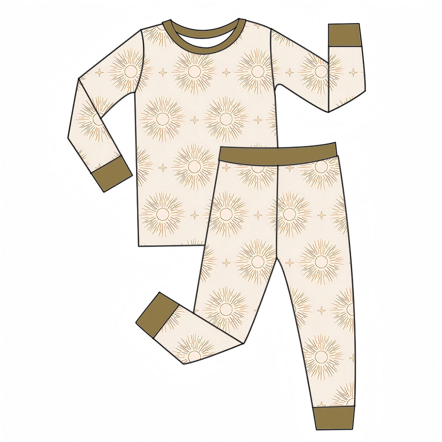 Golden Glow Two-Piece Bamboo Sleeper