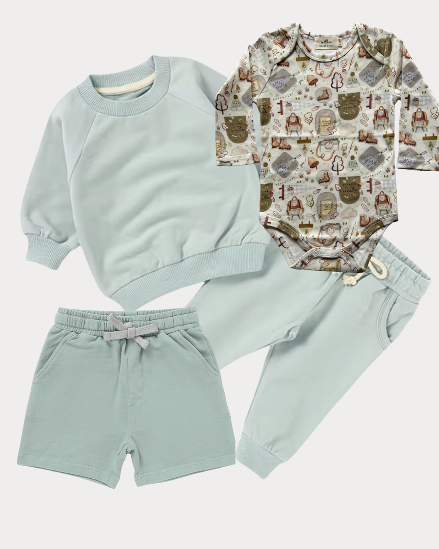 3-Piece Slade Eucalyptus bundle set | 3-6M