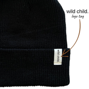 Black Classic Beanie