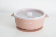 Suction Bowl With Lid: Sky