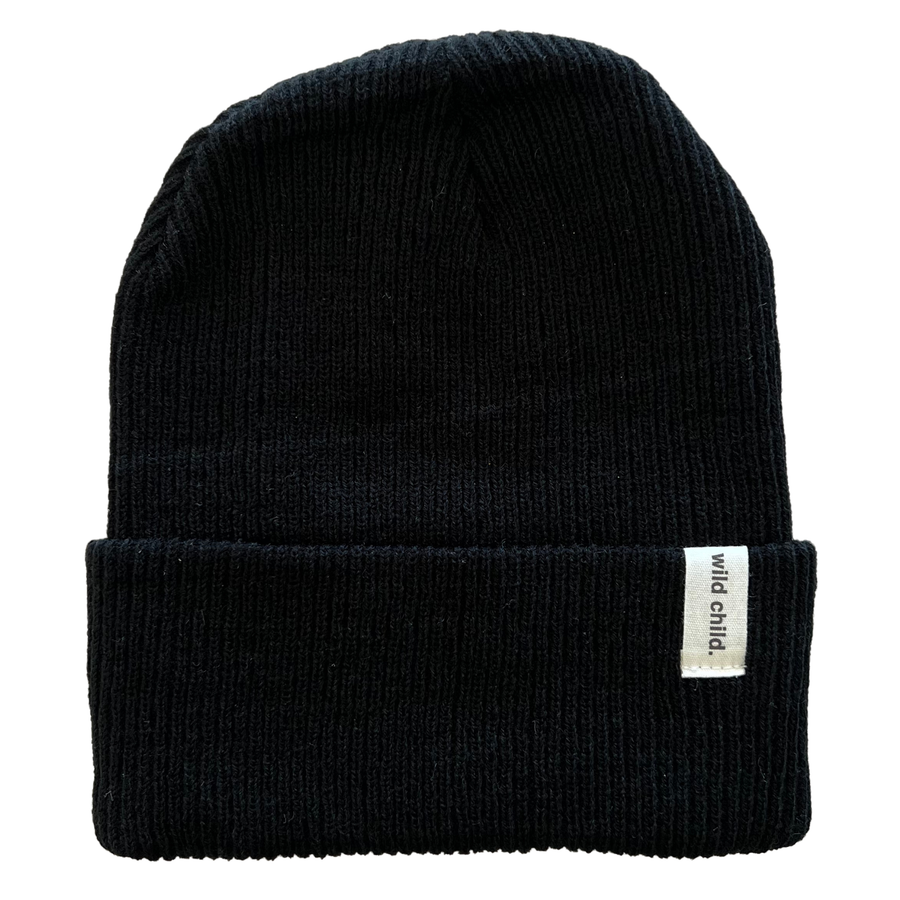 Black Classic Beanie