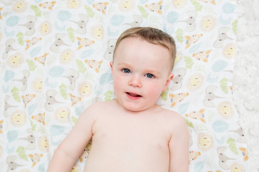 Jungle Muslin Swaddle