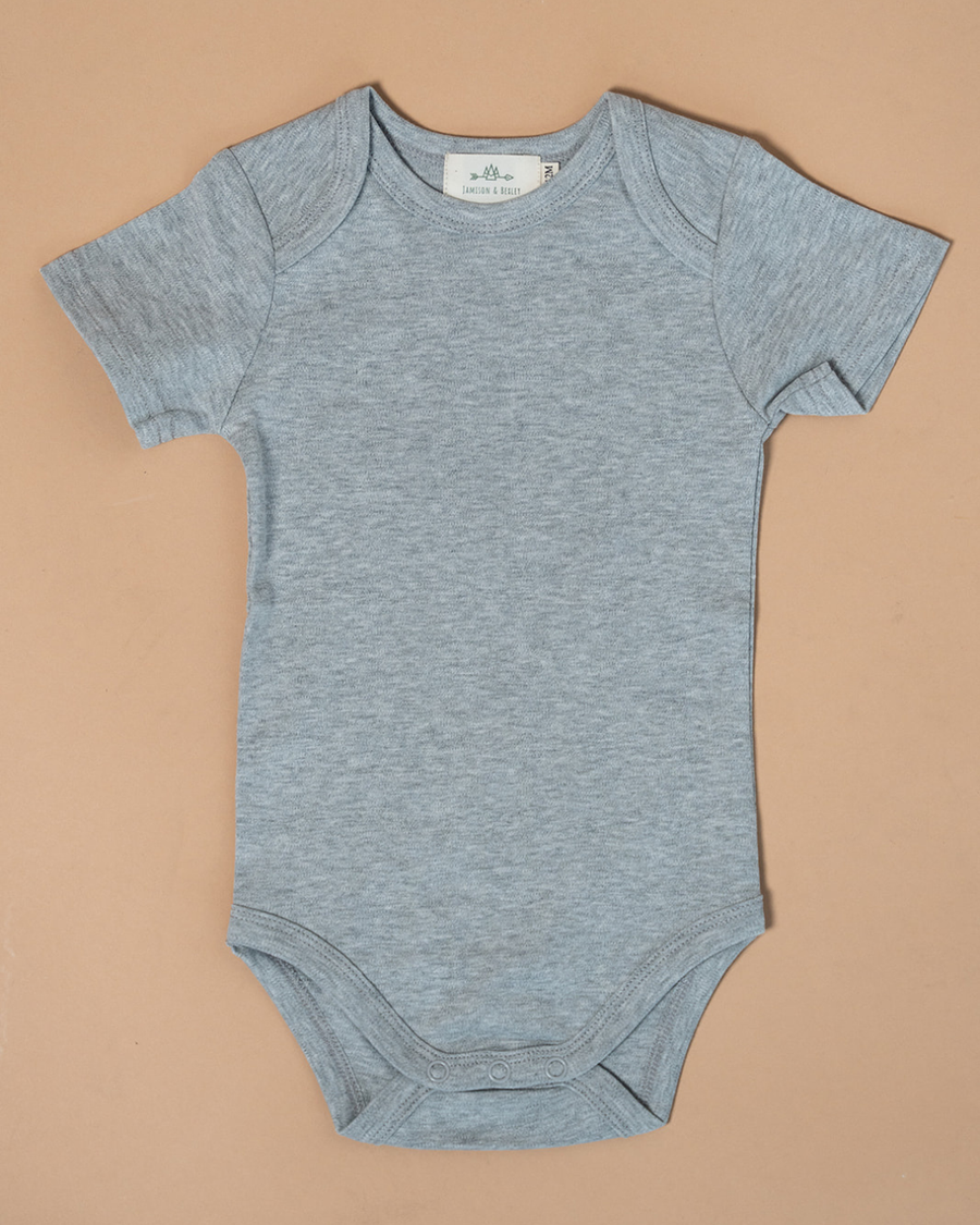 Aria Bodysuit - Heather Gray