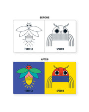 Bug Out! Color Magic Bath Book