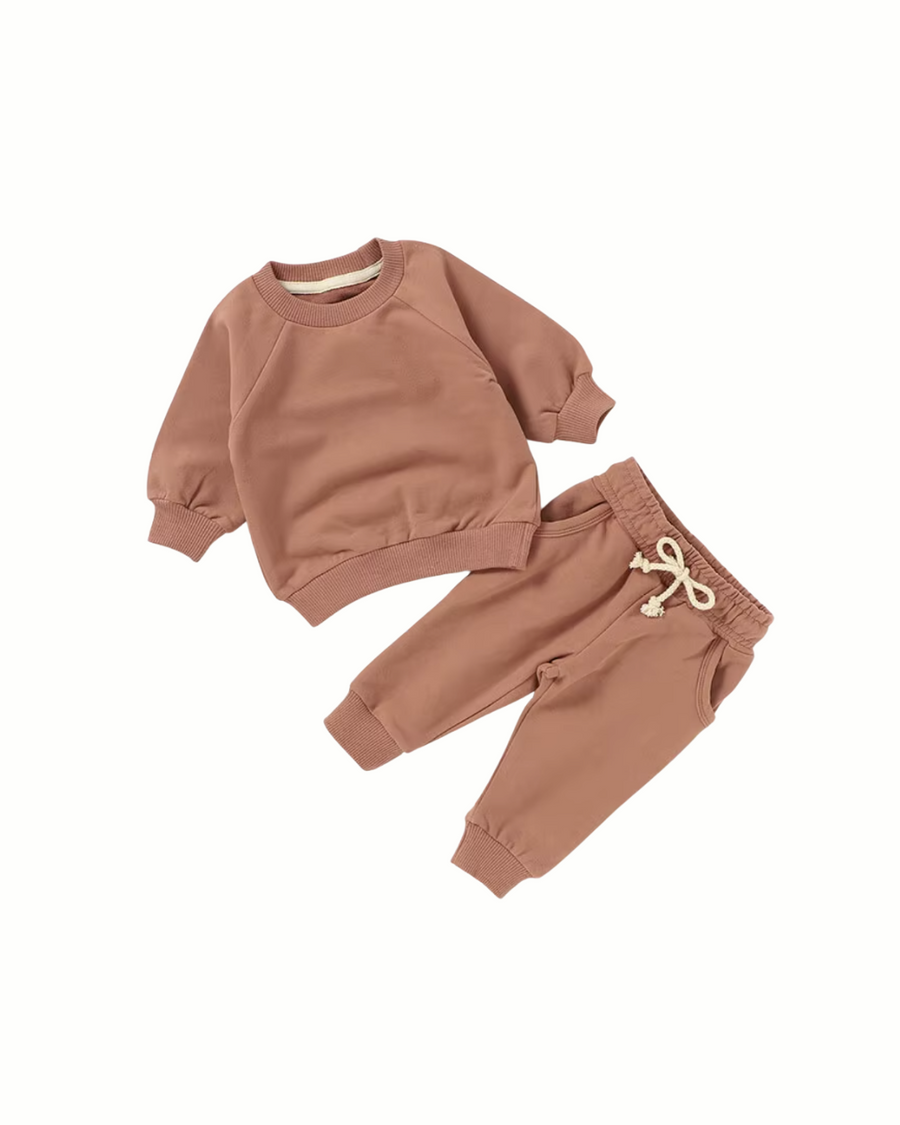 Slade French Terry Set – Clay