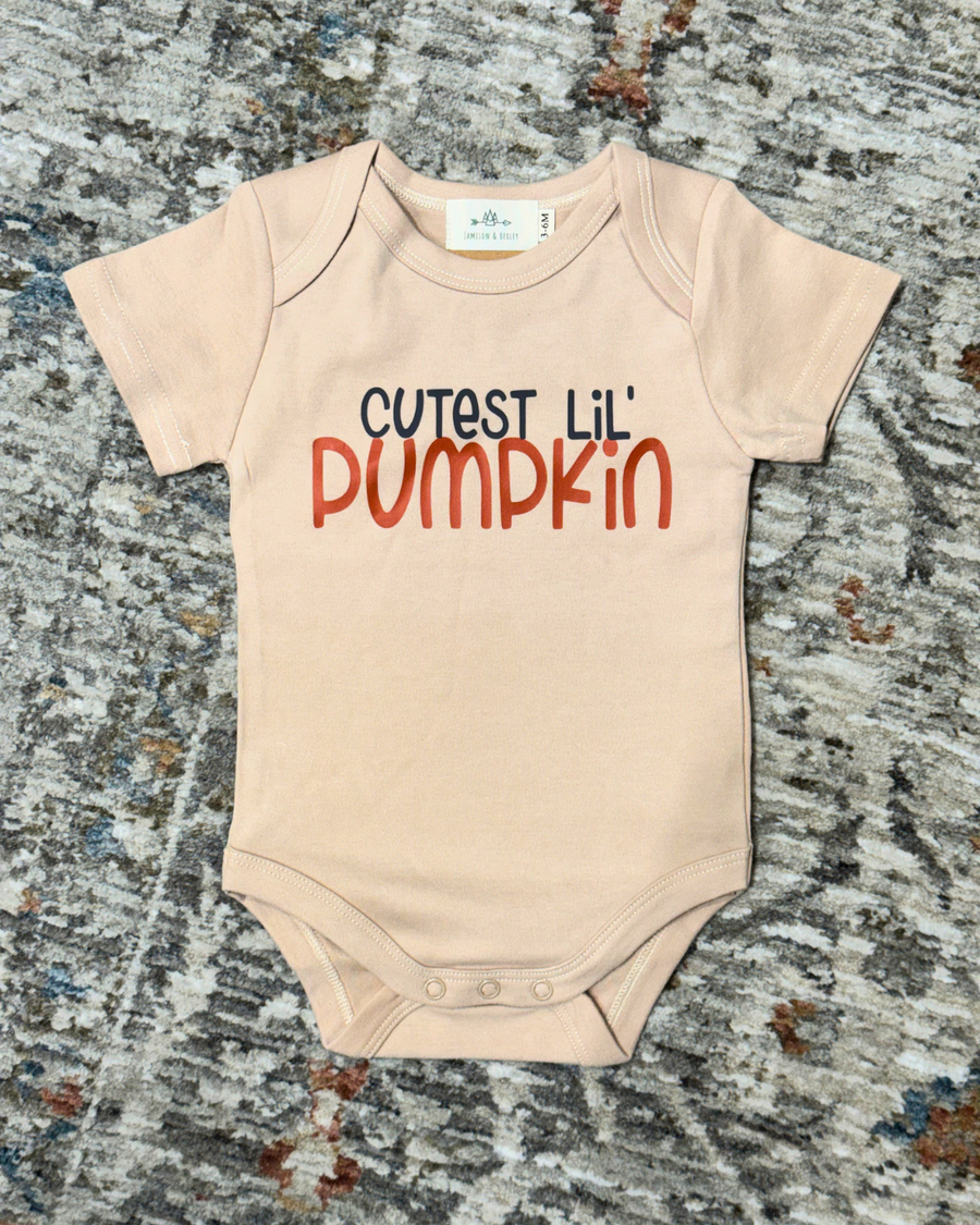 Aria Bodysuit - Cutest Little Pumpkin