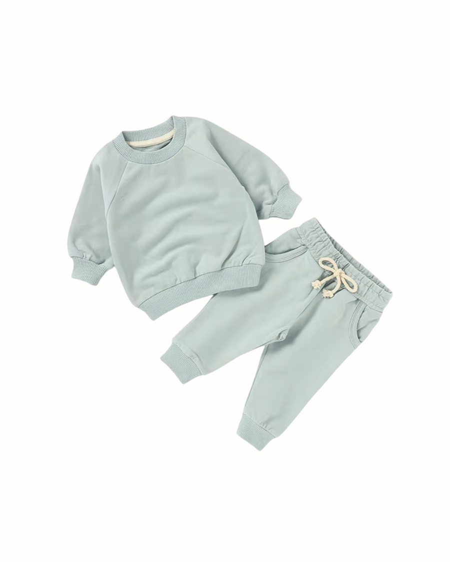 Slade French Terry Set – Eucalyptus