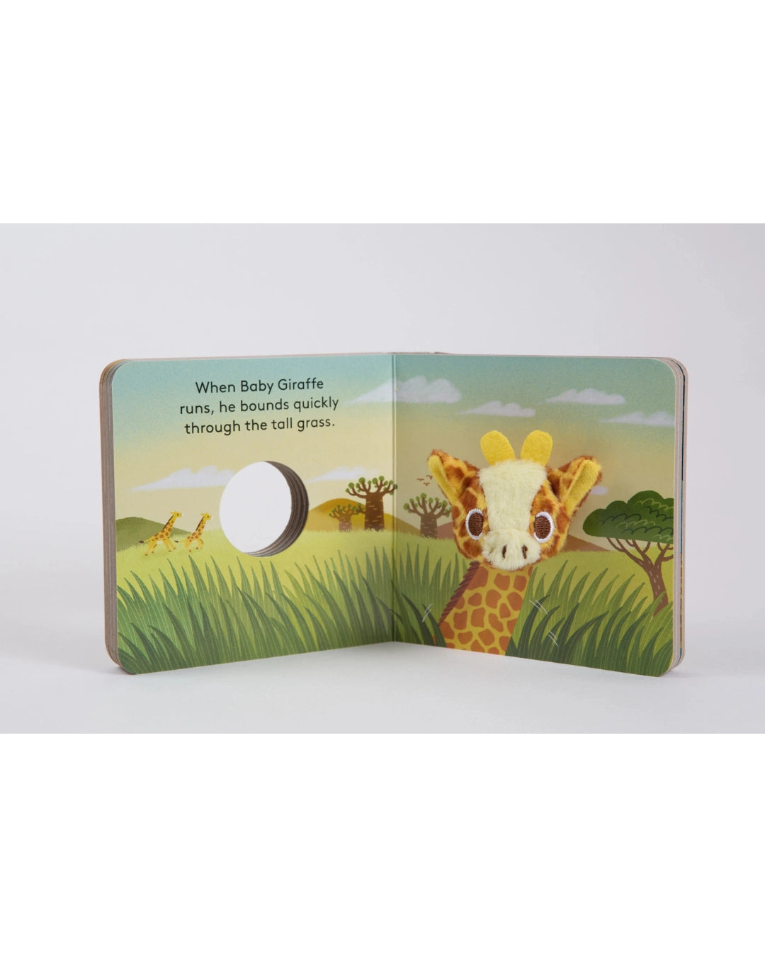 Baby Giraffe: Finger Puppet Book