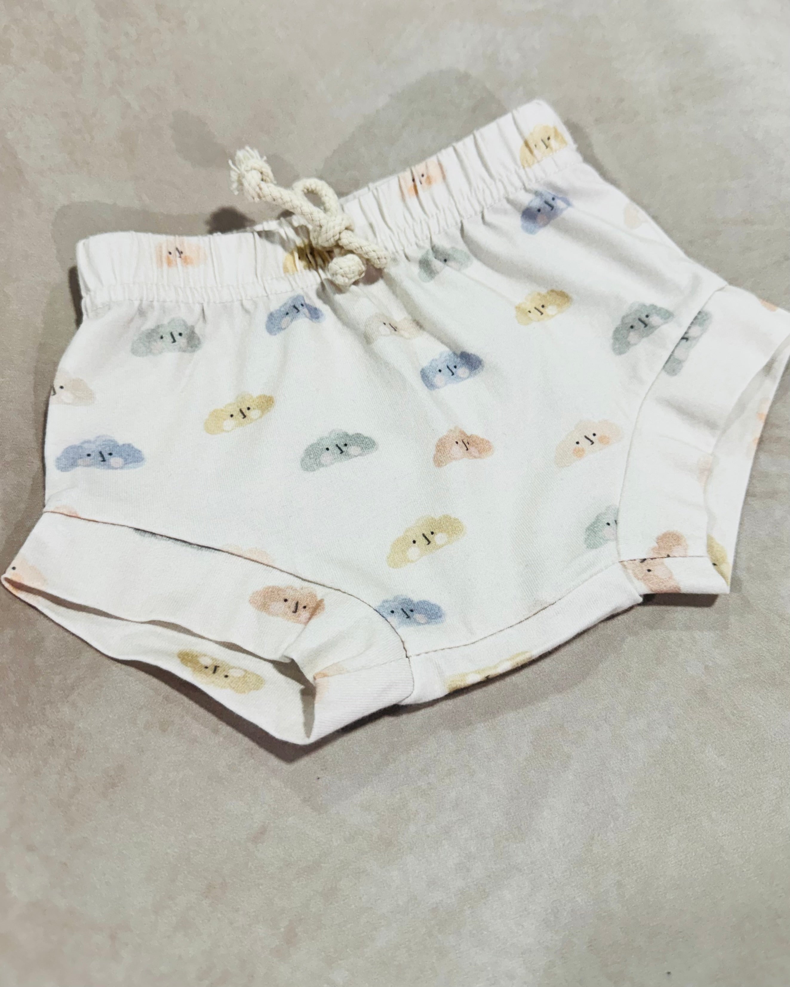 Elliot Shorts - Pastel Clouds