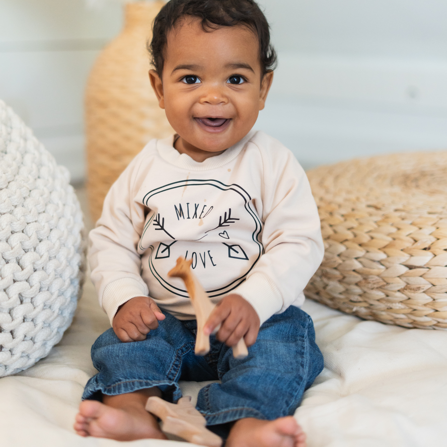 Mixed With Love Pullover