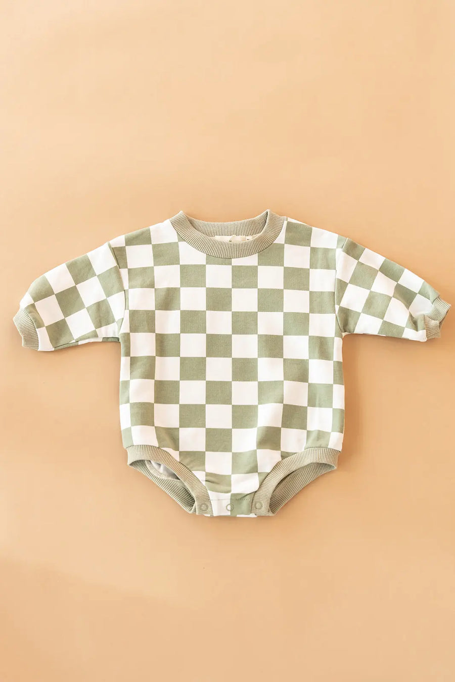 Jensen Bubble Romper – Sage