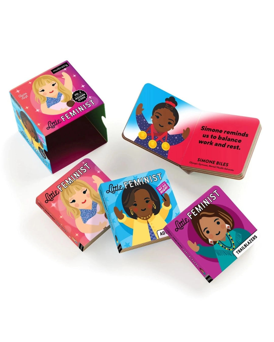 Little Feminist Board Book Set Volume 2: Modern Icons