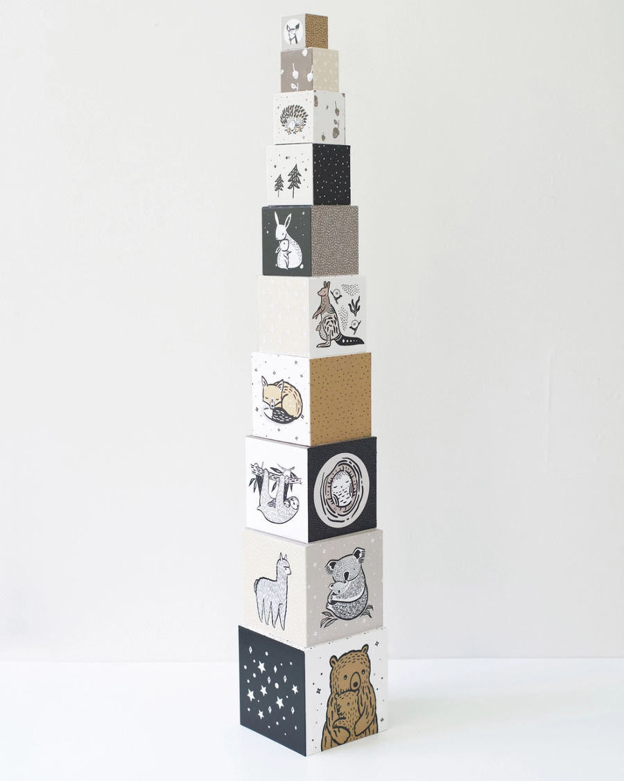 Nesting Blocks - Baby Animals