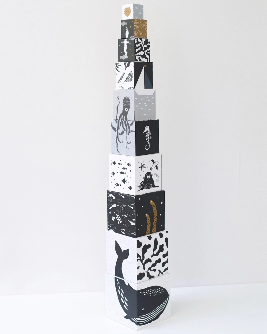 Nesting Blocks - Ocean Animals