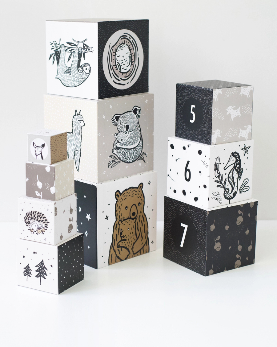 Nesting Blocks - Baby Animals