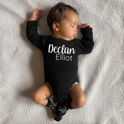Personalized Baby Name Onesie