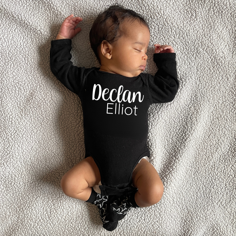 Personalized Baby Name Onesie