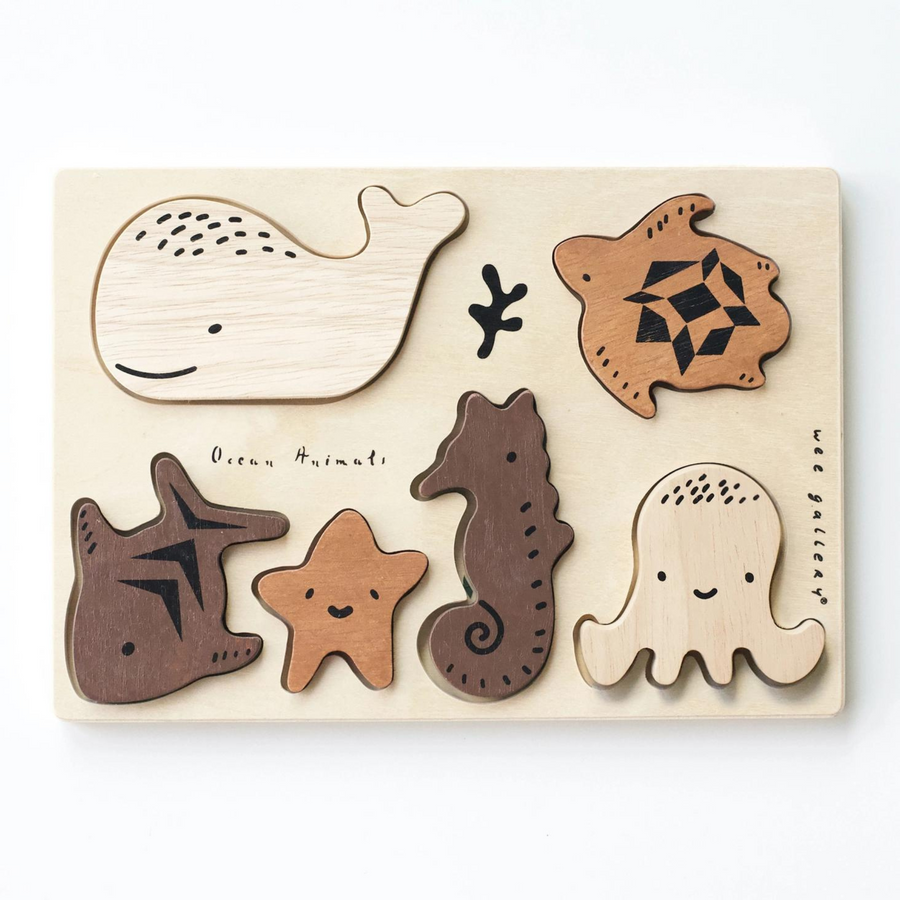 Ocean Adventure Wooden Tray Puzzle