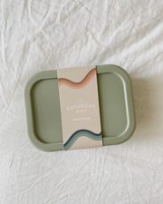 Sage Silicone Bento Box