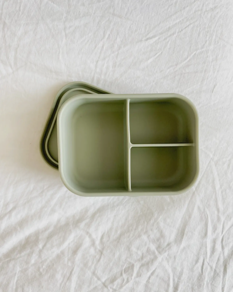 Sage Silicone Bento Box