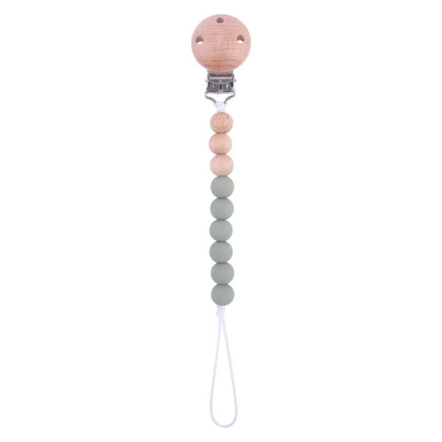 Mint Green Pacifier Clip