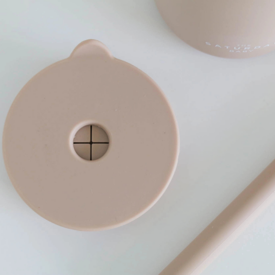 Sand Silicone Straw Cup