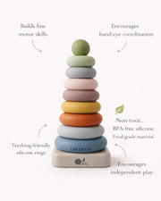 Montessori Silicone Ring Stacker