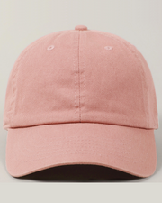Smoke Pink Stone Washed Baseball Cap