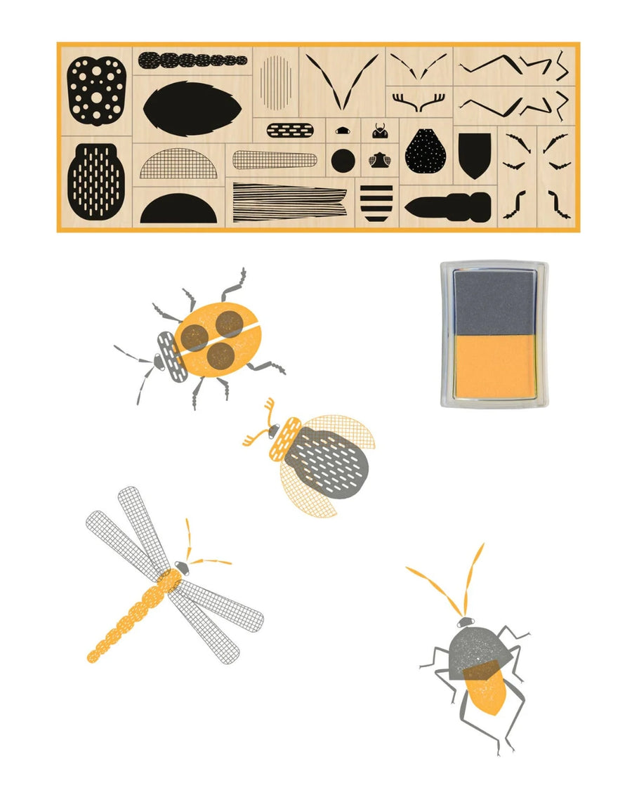 Stamp Bugs for Toddlers