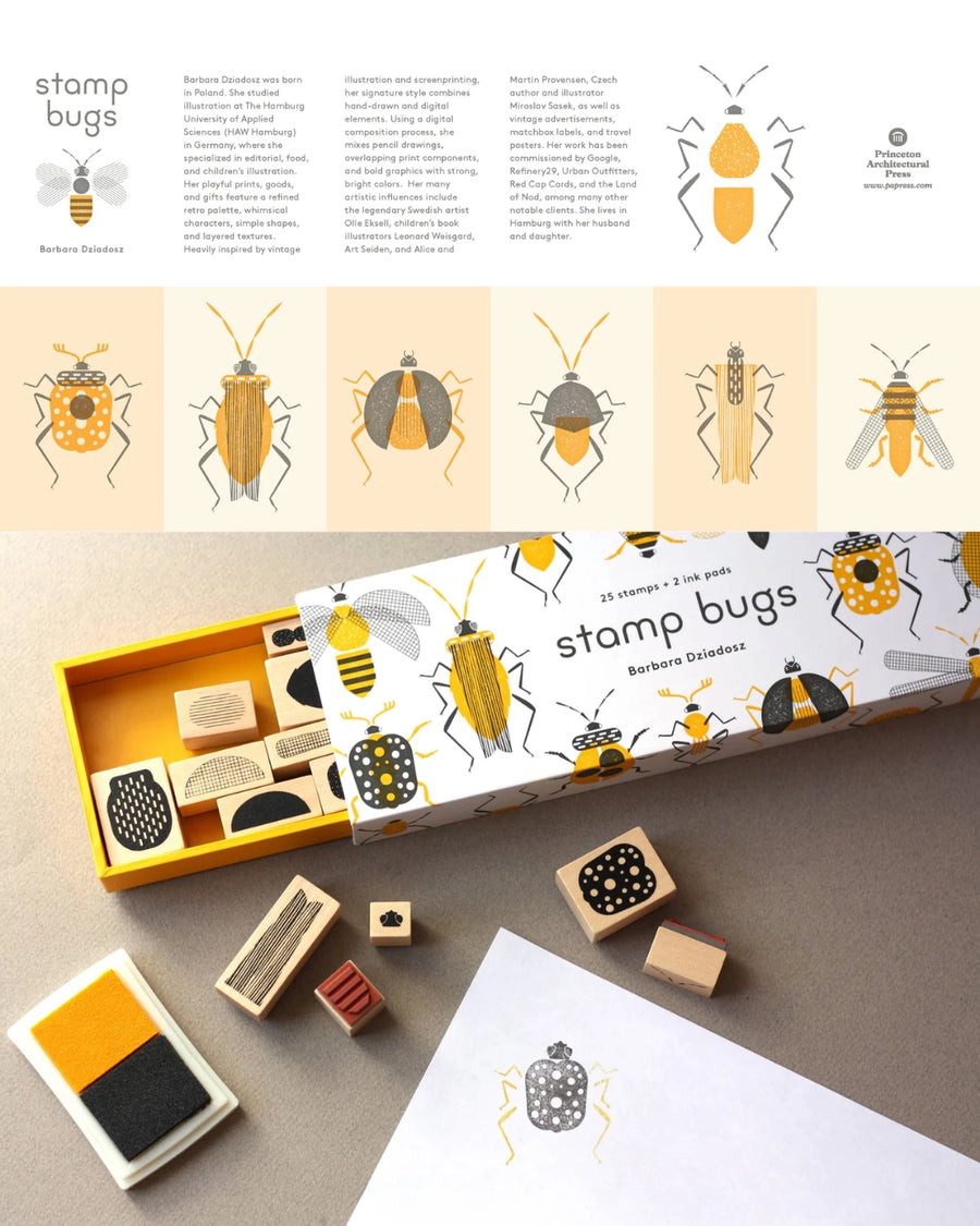 Stamp Bugs for Toddlers