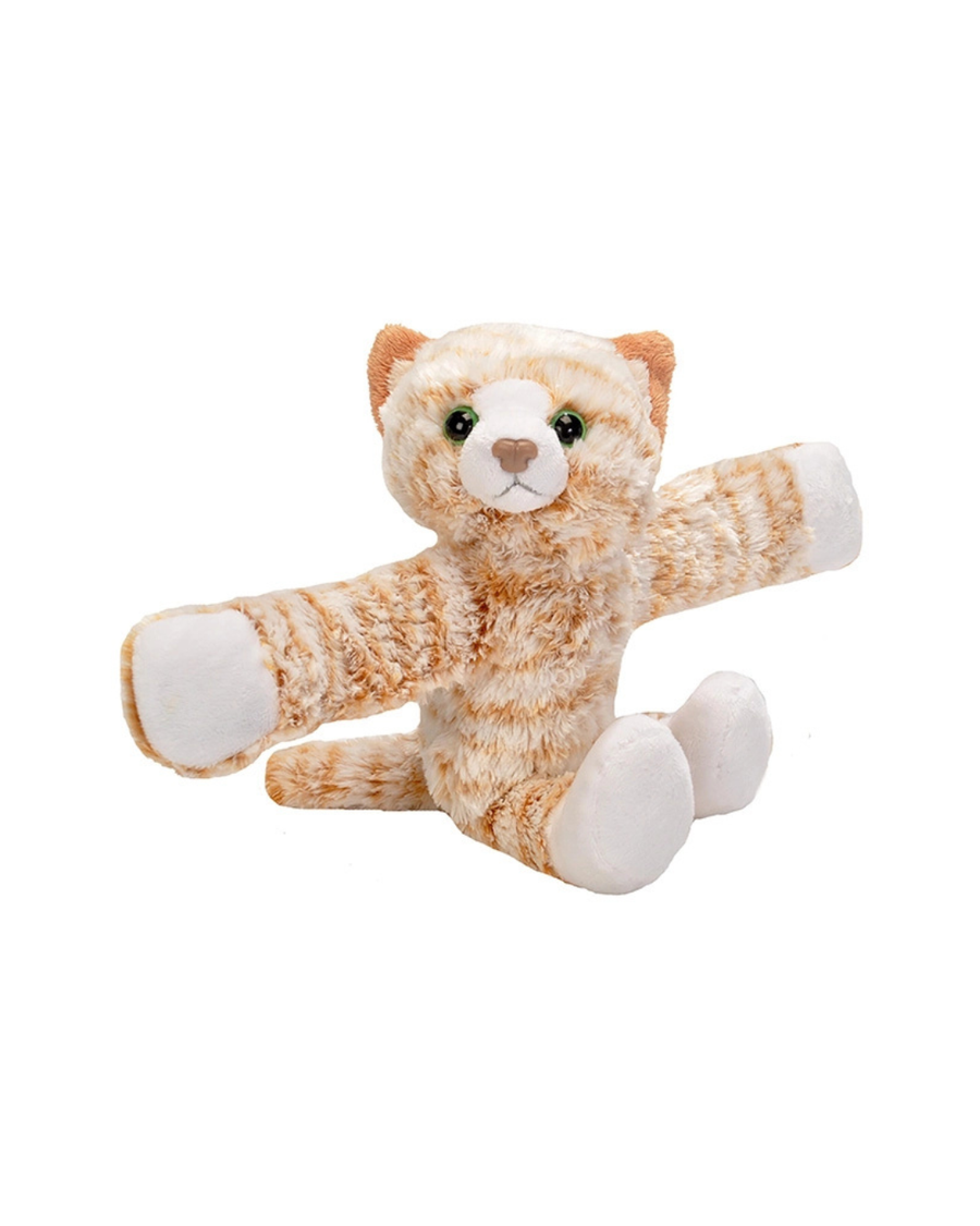 Huggers Orange Tabby Cat Stuffed Animal 8"