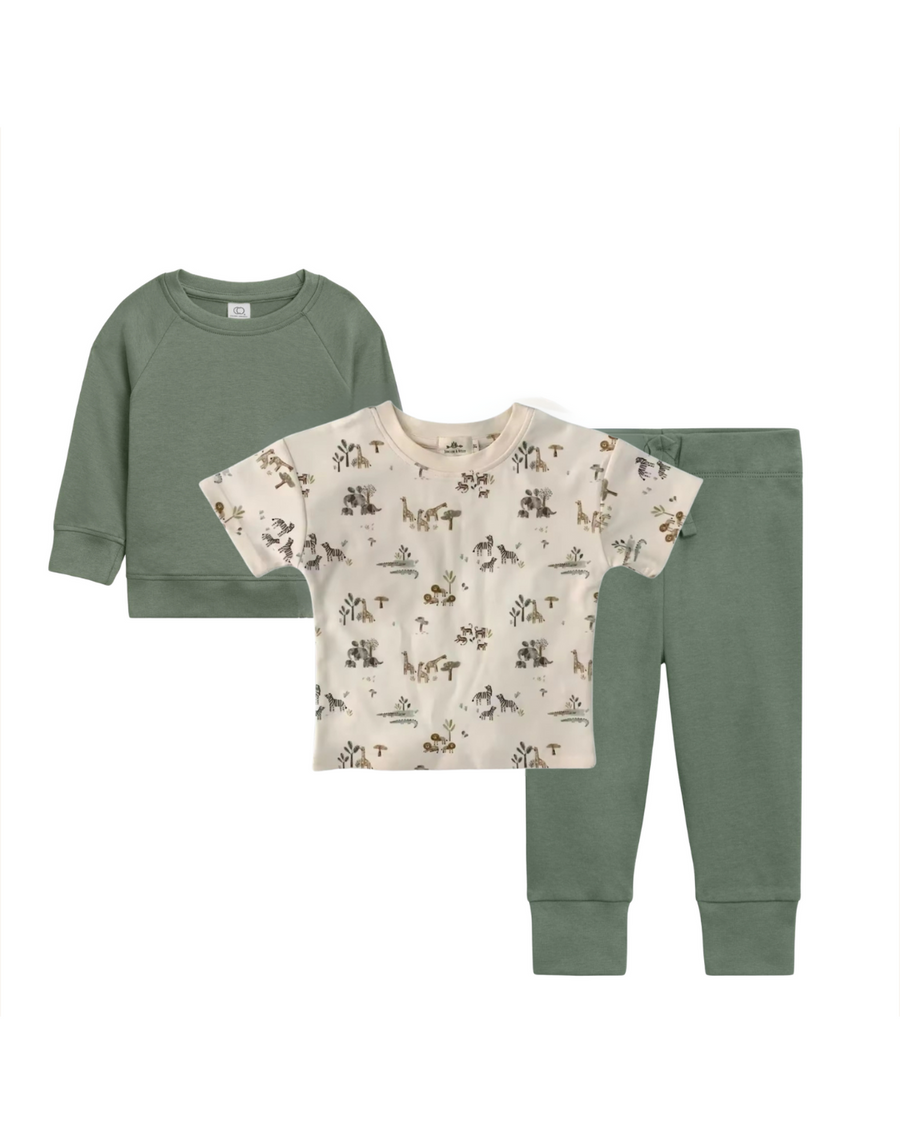 Thyme Wander Cubs 3-Piece Set