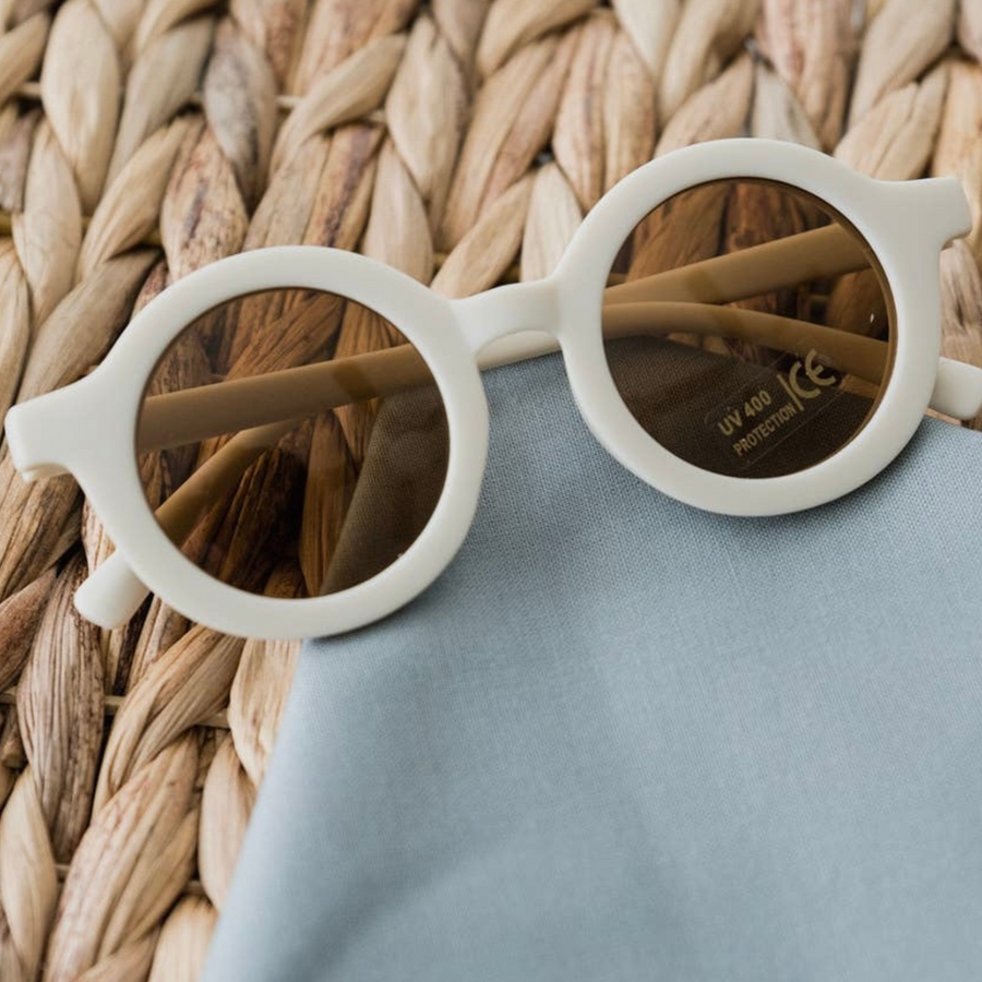 White Retro Sunnies