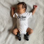 Personalized Baby Name Onesie