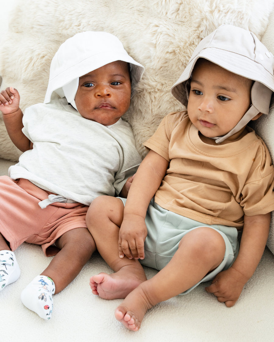 White Hat with Chinstrap