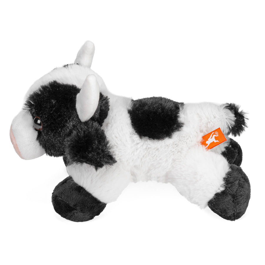 Hug'Ems-Mini Cow Stuffed Animal 7"