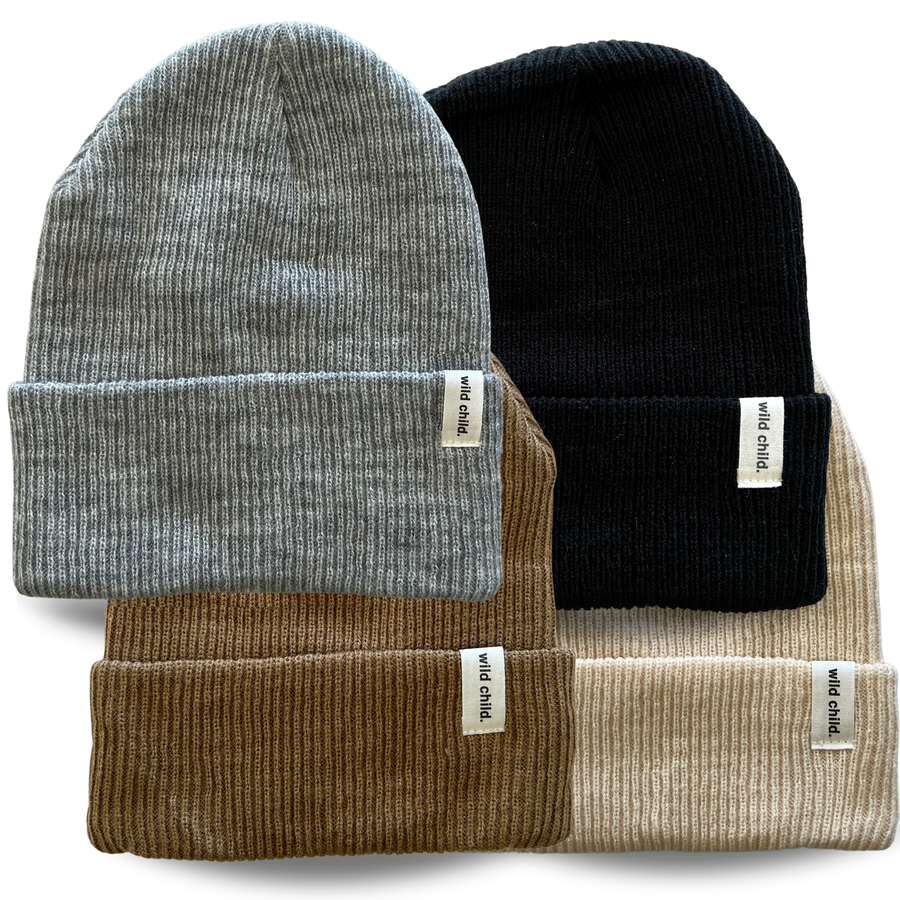 Black Classic Beanie