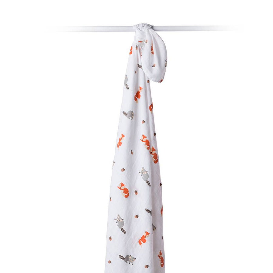 Forest Friends Muslin Swaddle