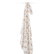 Sloth Muslin Swaddle