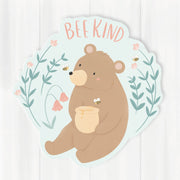 Bee Kind Bear 3" Vinyl Sticker