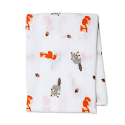 Forest Friends Muslin Swaddle