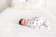Mushroom Muslin Swaddle