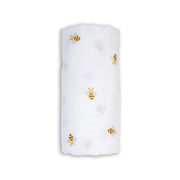 Bees Muslin Swaddle