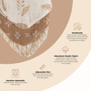 Kendi 3-Pc. Muslin Bib Set