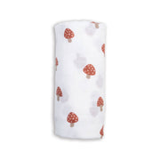 Mushroom Muslin Swaddle