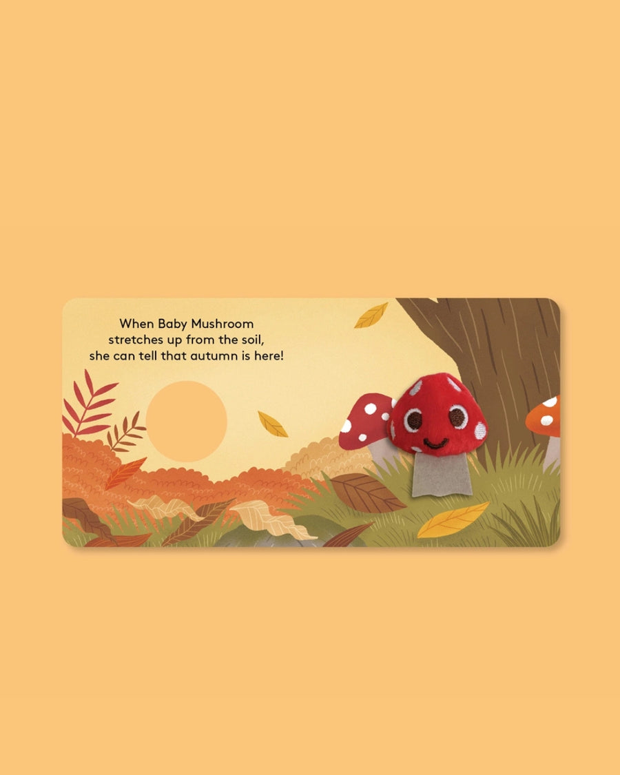Baby Mushroom: Finger Puppet Book
