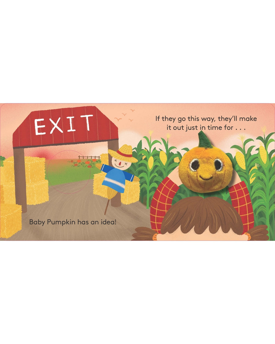 Baby Pumpkin: Finger Puppet Book