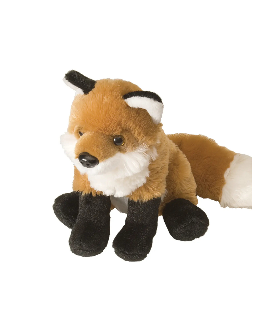 Cuddlekins Mini Red Fox Stuffed Animal 8"